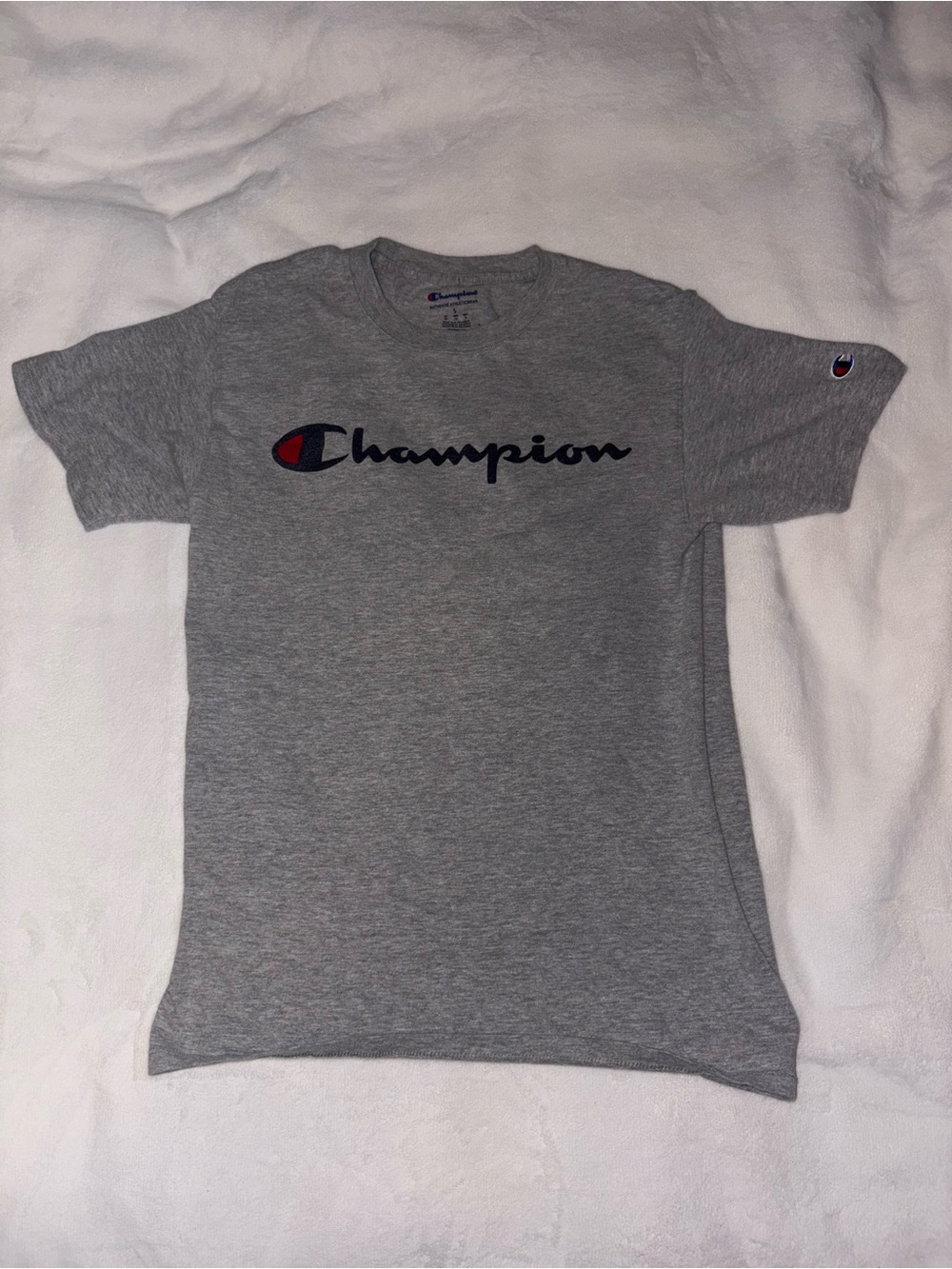 ( 3 for $15) Grey Champion T-shirt (Men’s Small)
